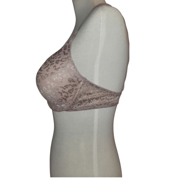 Maidenform tan animal print underwire t-shirt Bra 38c - Picture 5 of 6